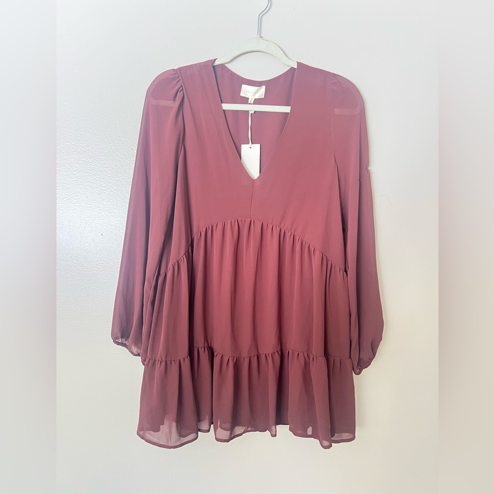 MELLODAY Women's Tunic in Brown